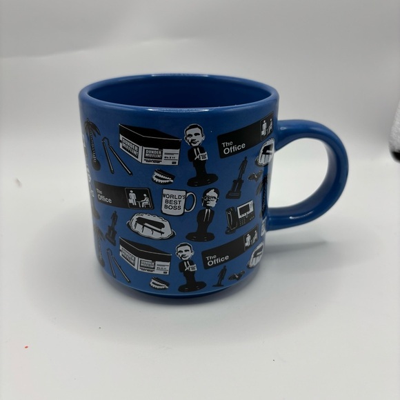 The Office NBC Official 13 oz Mug Dunder Mifflin Best Boss Dwight Michael Scott - Picture 1 of 4